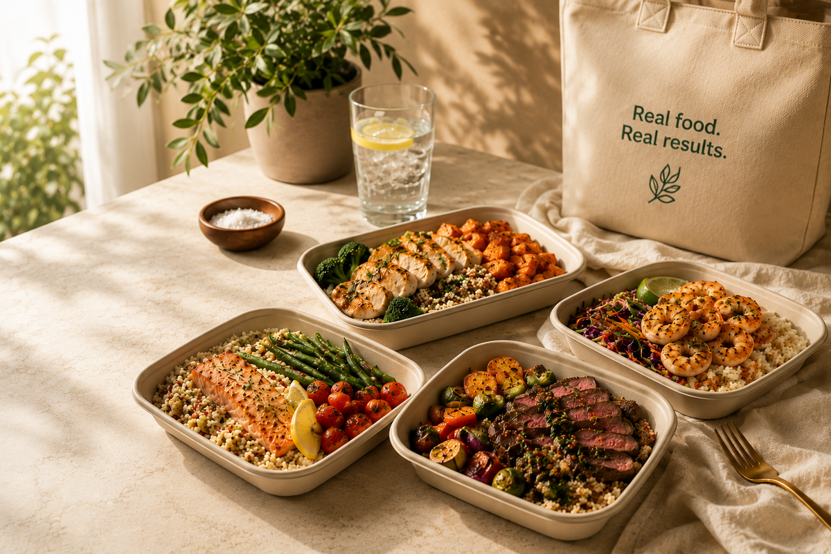 Fresh Meals.
New Menu.
Every Week.