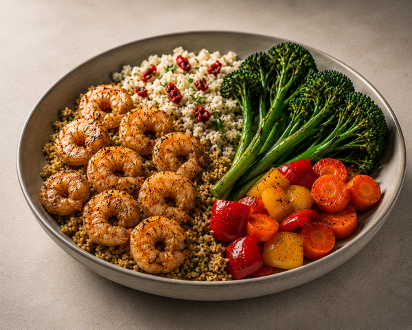 Coconut Curry Shrimp Bowl